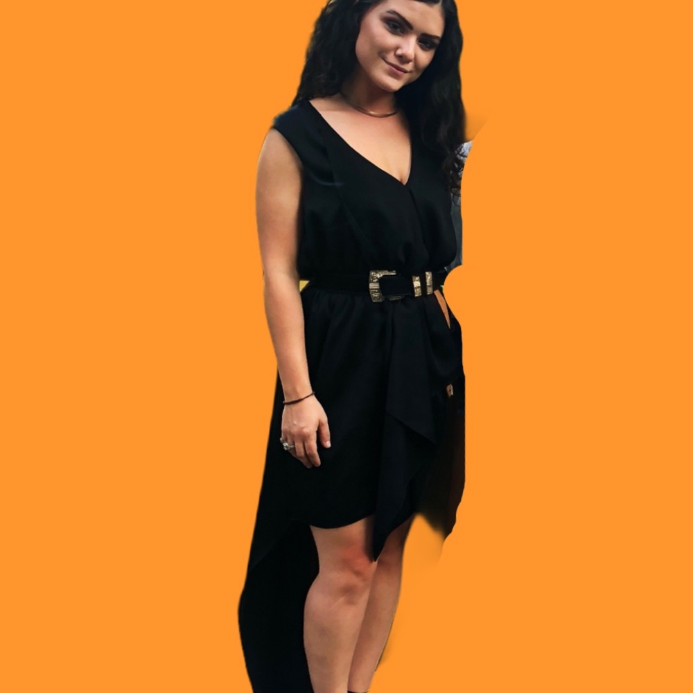 🕶 BCBG Asymmetrical Dress
